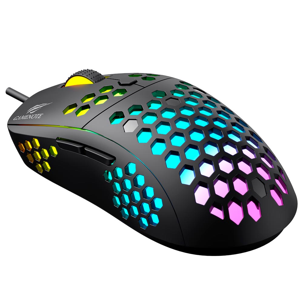 Mouse Gamer Havit Gamenote HV-MS1032 USB / RGB - Preto