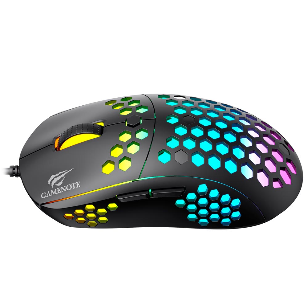 Mouse Gamer Havit Gamenote HV-MS1032 USB / RGB - Preto