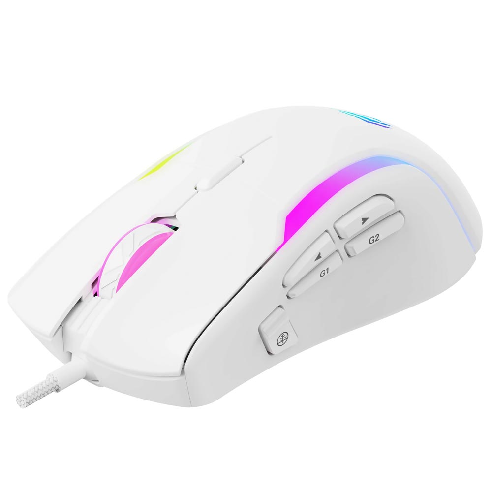 Mouse Gamer Havit Gamenote HV-MS1033 USB / RGB - Branco