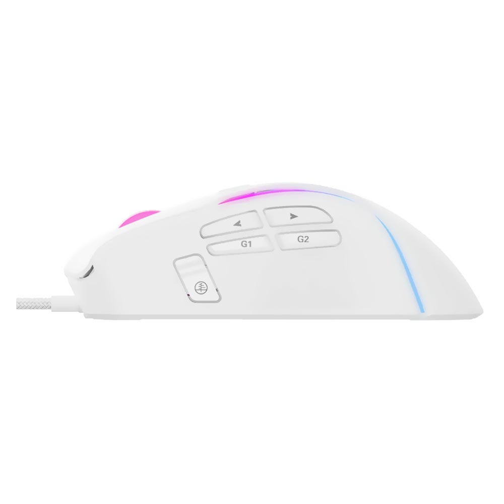 Mouse Gamer Havit Gamenote HV-MS1033 USB / RGB - Branco