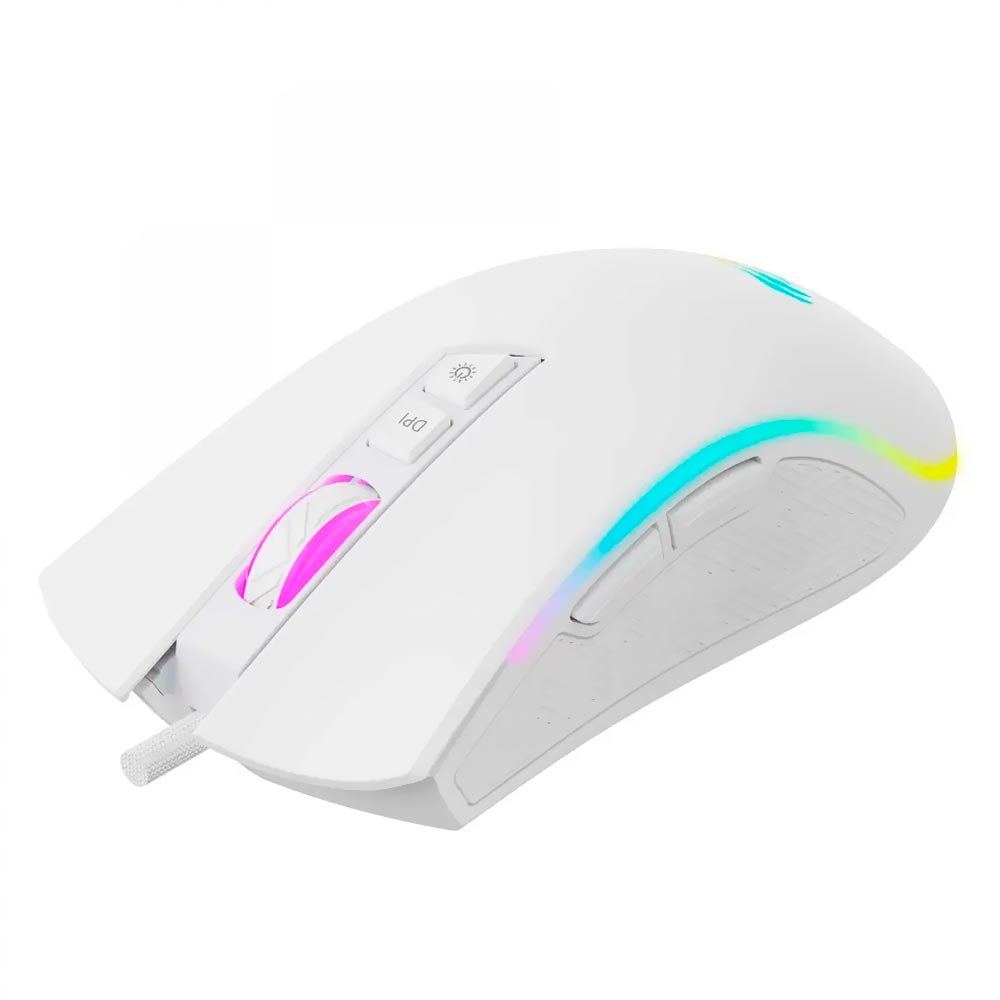 Mouse Gamer Havit Gamenote HV-MS1034 USB / RGB - Branco