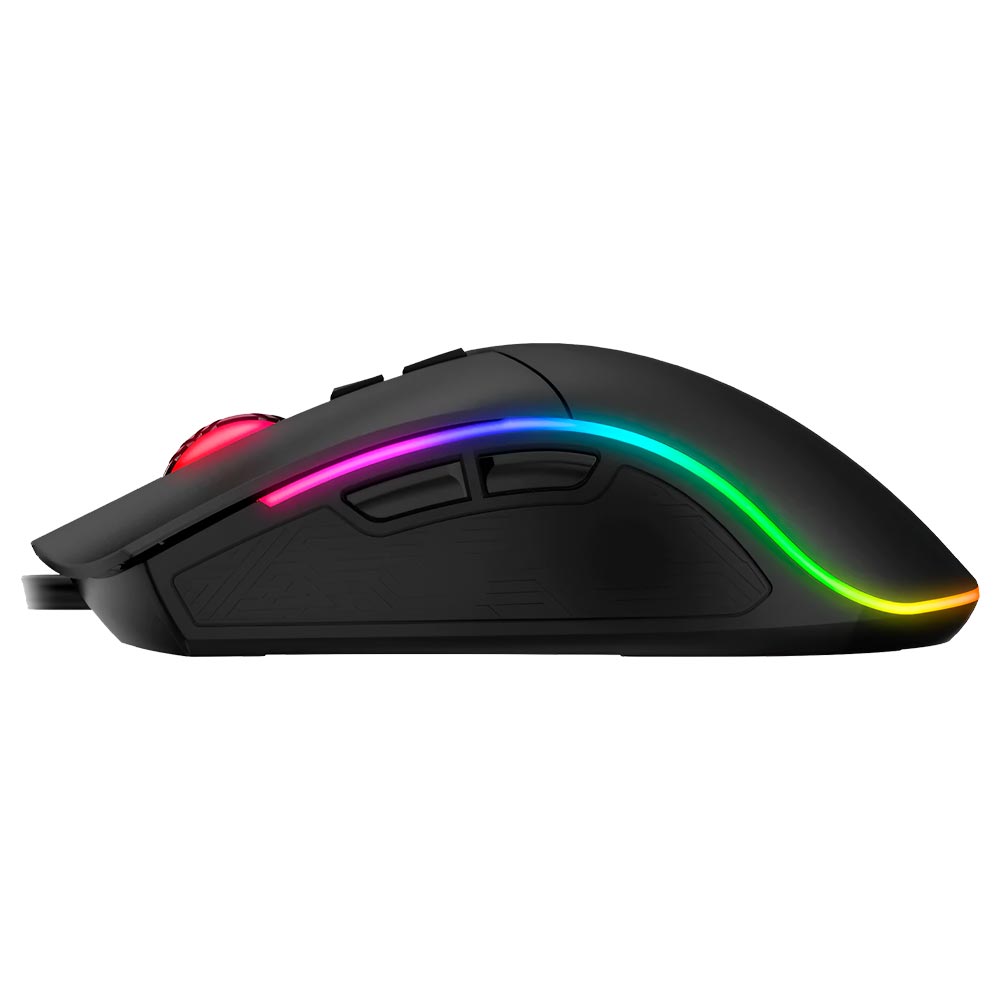 Mouse Gamer Havit Gamenote MS1001S USB / RGB - Preto