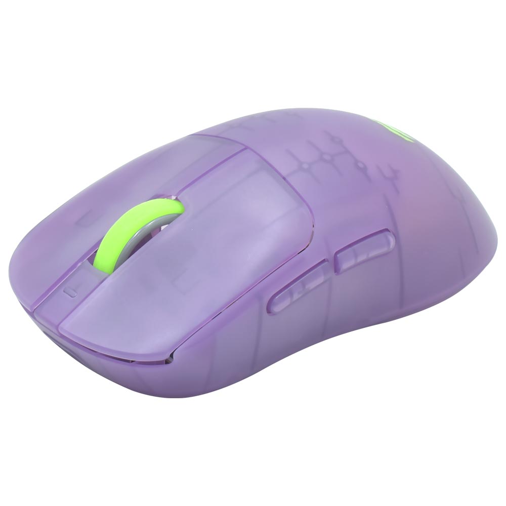Mouse Gamer Havit Gamenote MS970WB Wireless - Roxo Transparente
