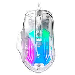 Mouse Gamer Havit MS1011SE GameNote USB / RGB - Transparente