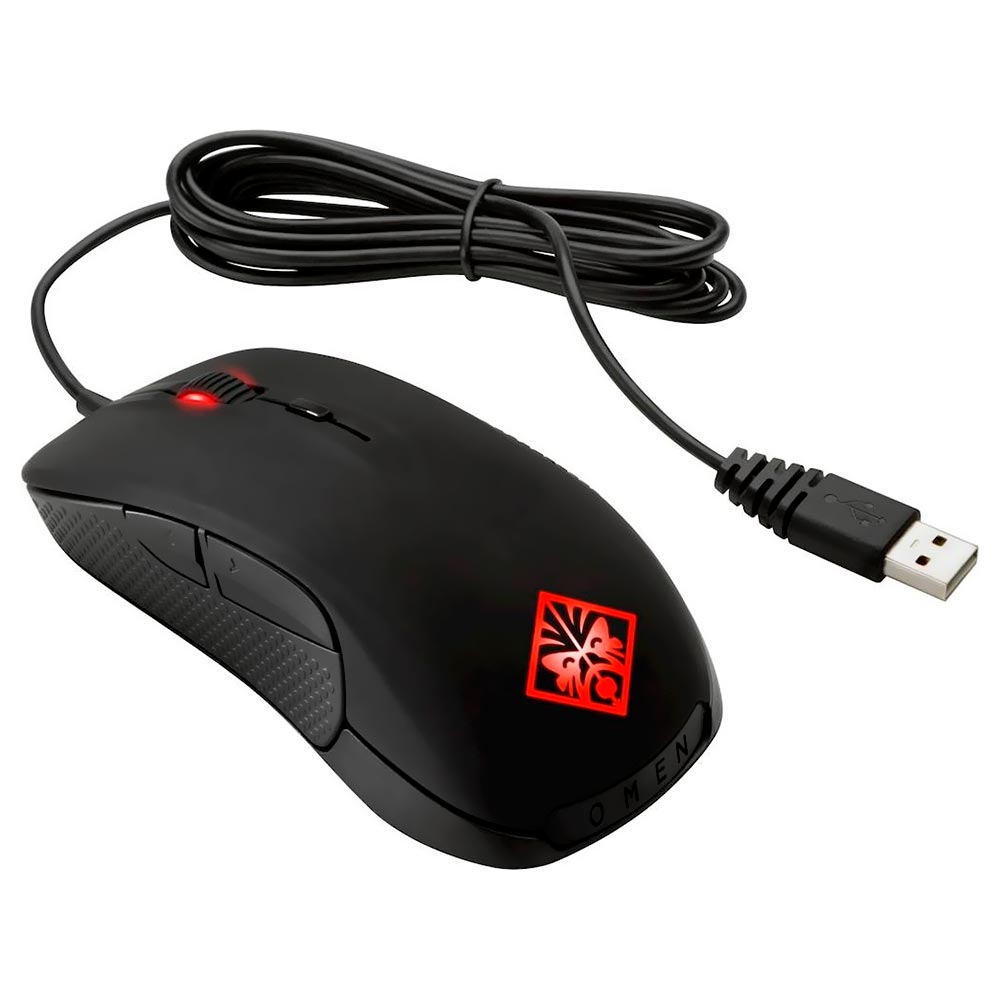 Mouse Gamer HP Omen Steelseries - Preto (X7Z96AA)