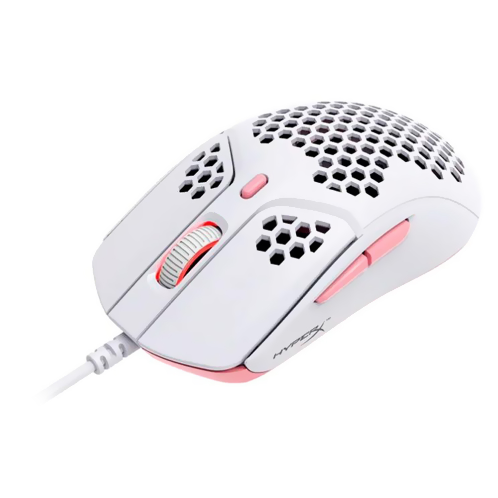 Mouse Gamer Hyperx Pulsefire Haste USB / RGB Branco (HMSH1AWT/G) no