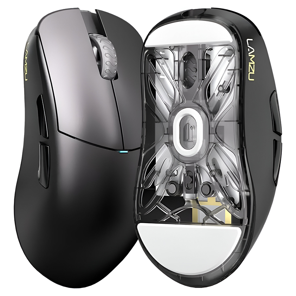 Mouse Gamer Lamzu Atlantis Mini 4K Wireless - Charcoal Preto