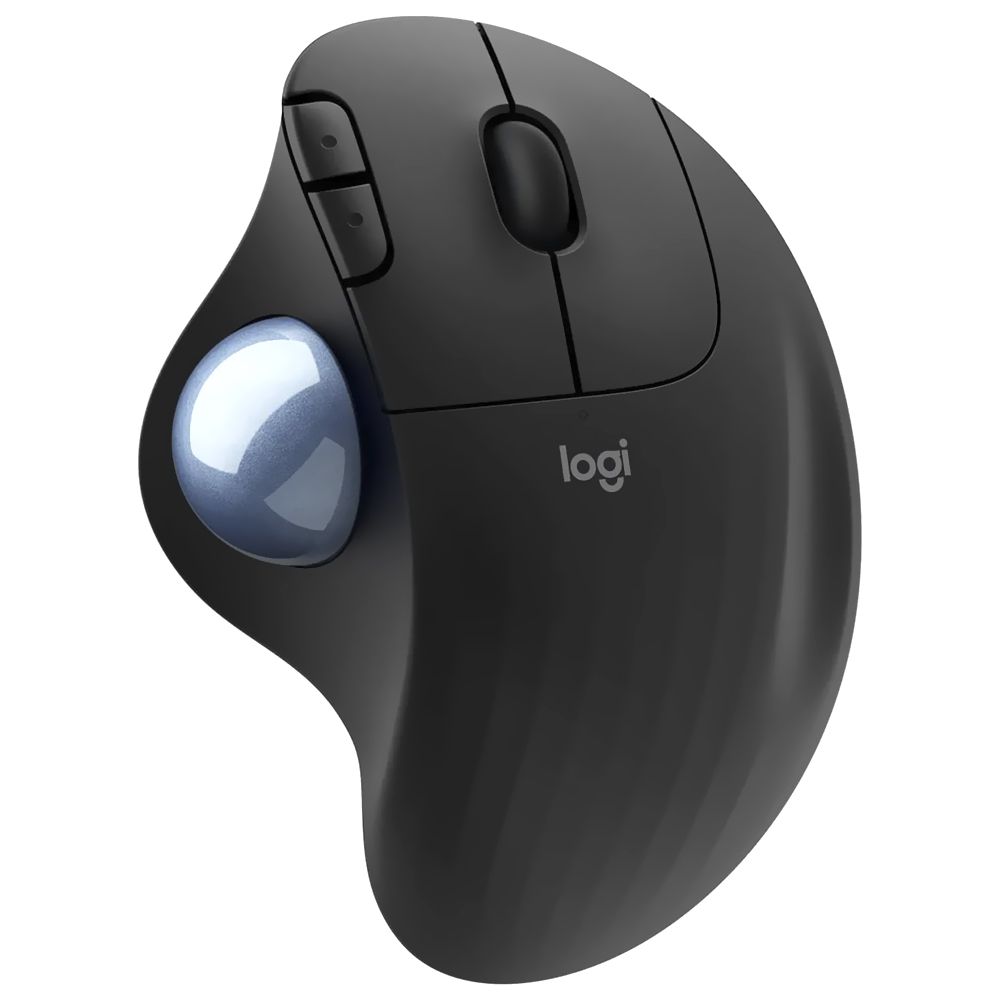 Mouse Gamer Logitech Ergo M575S Wireless - Graphite (910-007031)