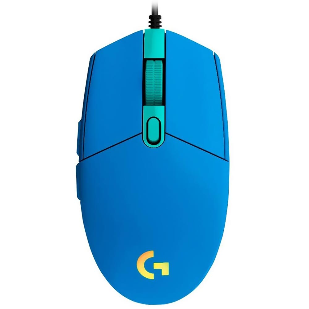 Mouse Gamer Logitech G203 Lightsync USB / RGB - Azul (910-005795)