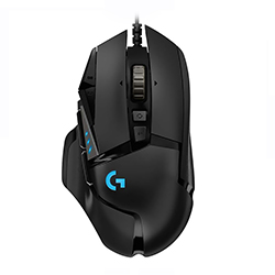 Mouse Gamer Logitech G502 Hero USB / RGB - Preto (910-005550)