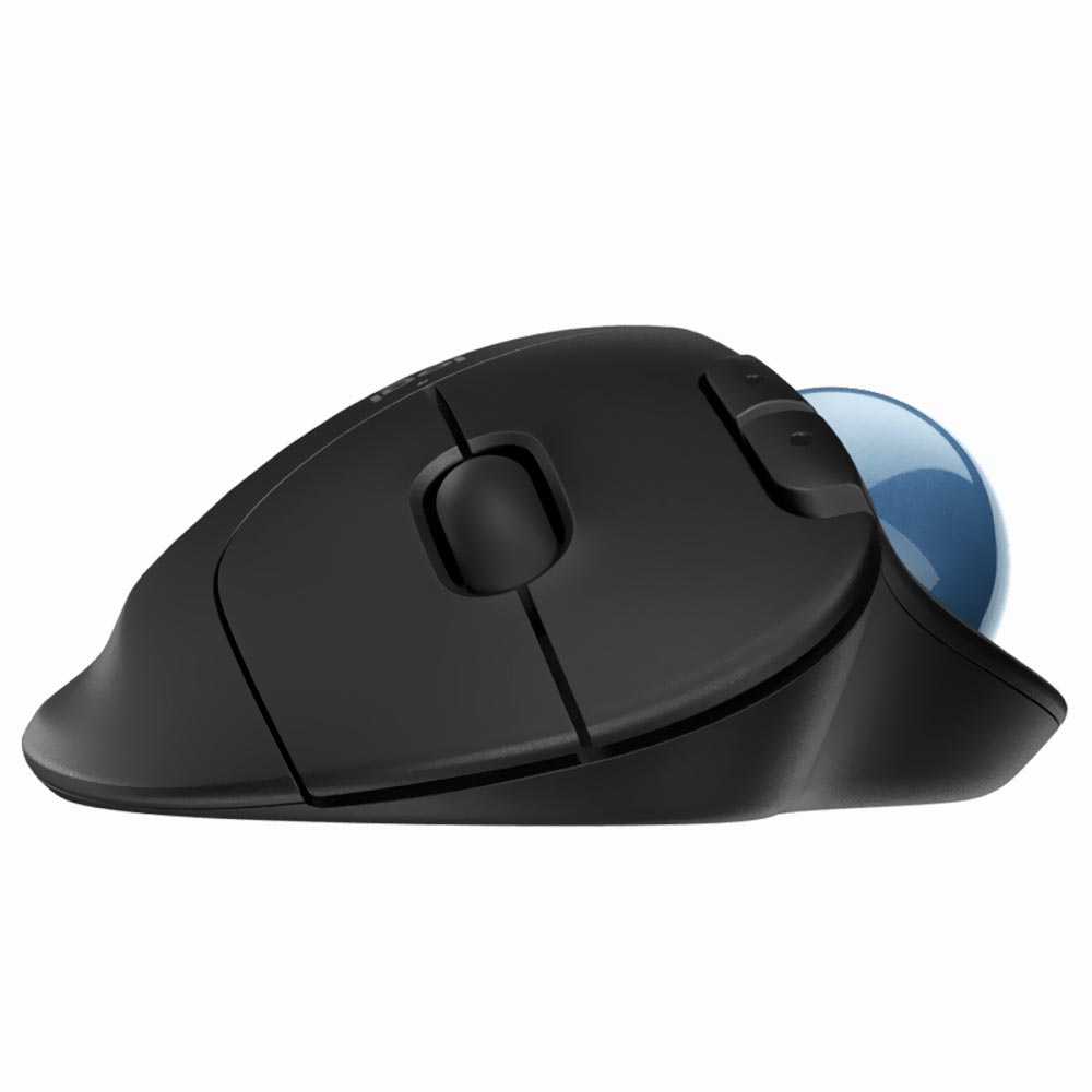 Mouse Gamer Logitech M575 Ergo Wireless - Preto (910-005869)