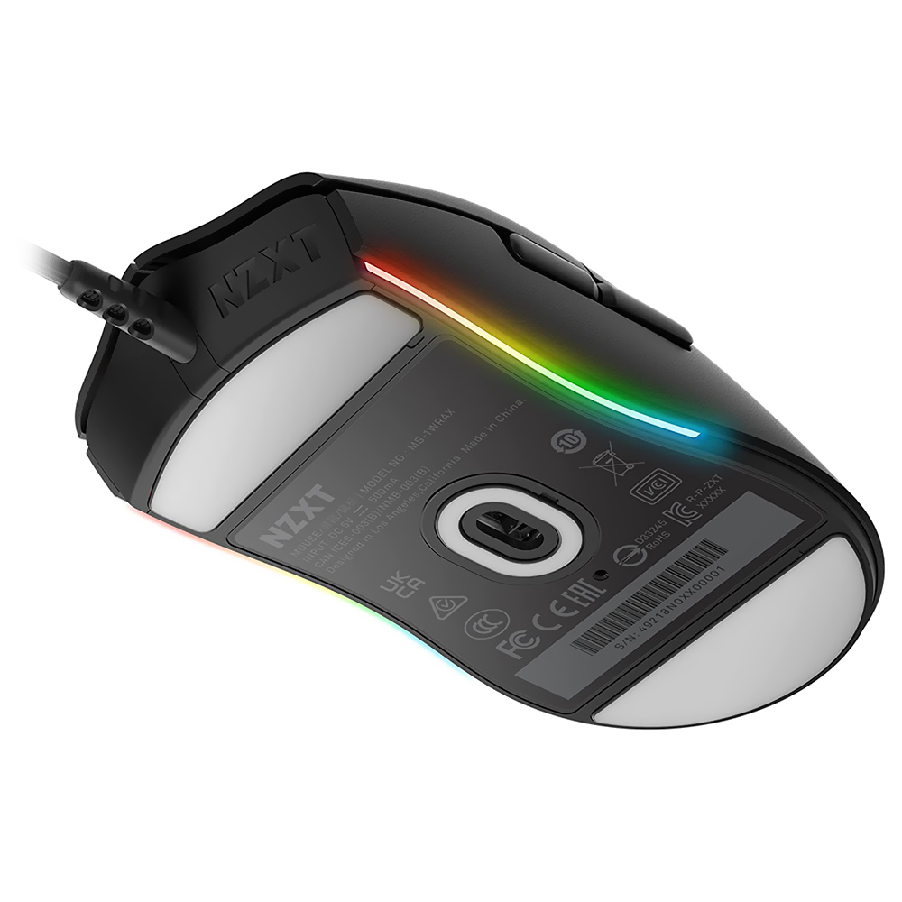 Mouse Gamer NZXT Lift USB / RGB - Preto (MS-1WRAX-BM)