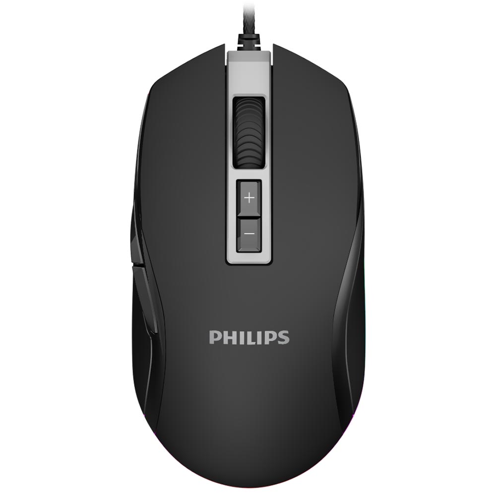 Mouse Gamer Philips G212 SPK9212 Momentum USB / RGB - Preto