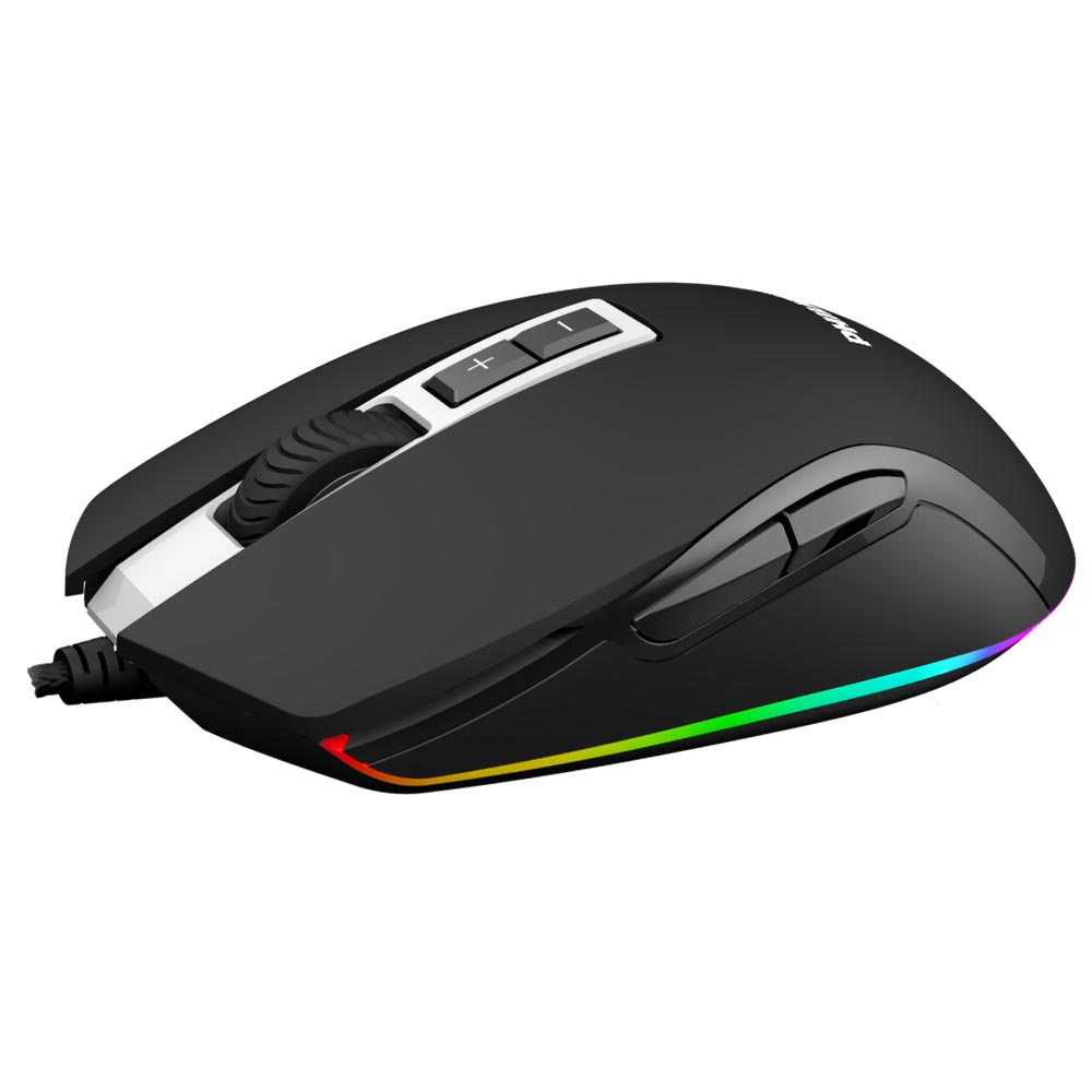 Mouse Gamer Philips G212 SPK9212 Momentum USB / RGB - Preto