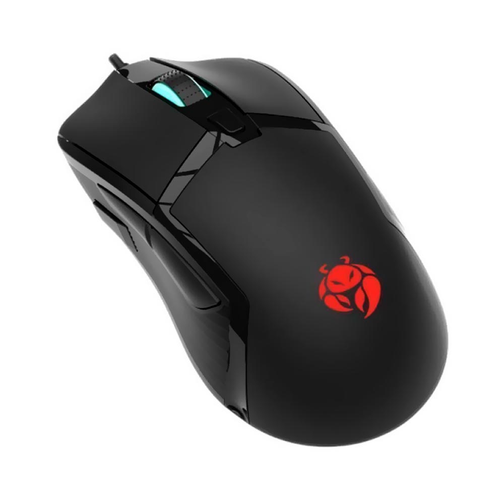 Mouse Gamer Quanta KRAB KBGMR50 Chimera USB / RGB - Preto