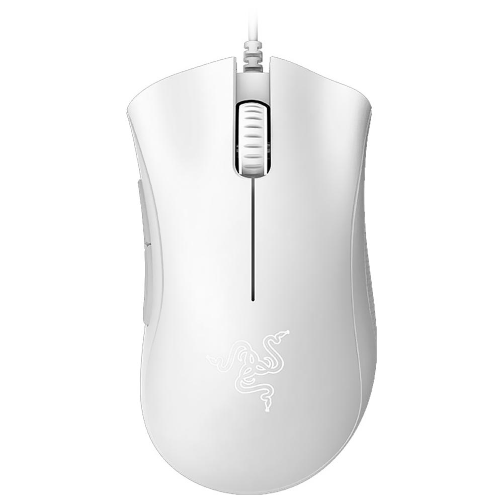 Mouse Gamer Razer Deathadder Essential Ergonomic USB - Branco (RZ01-03850200-R3M1)