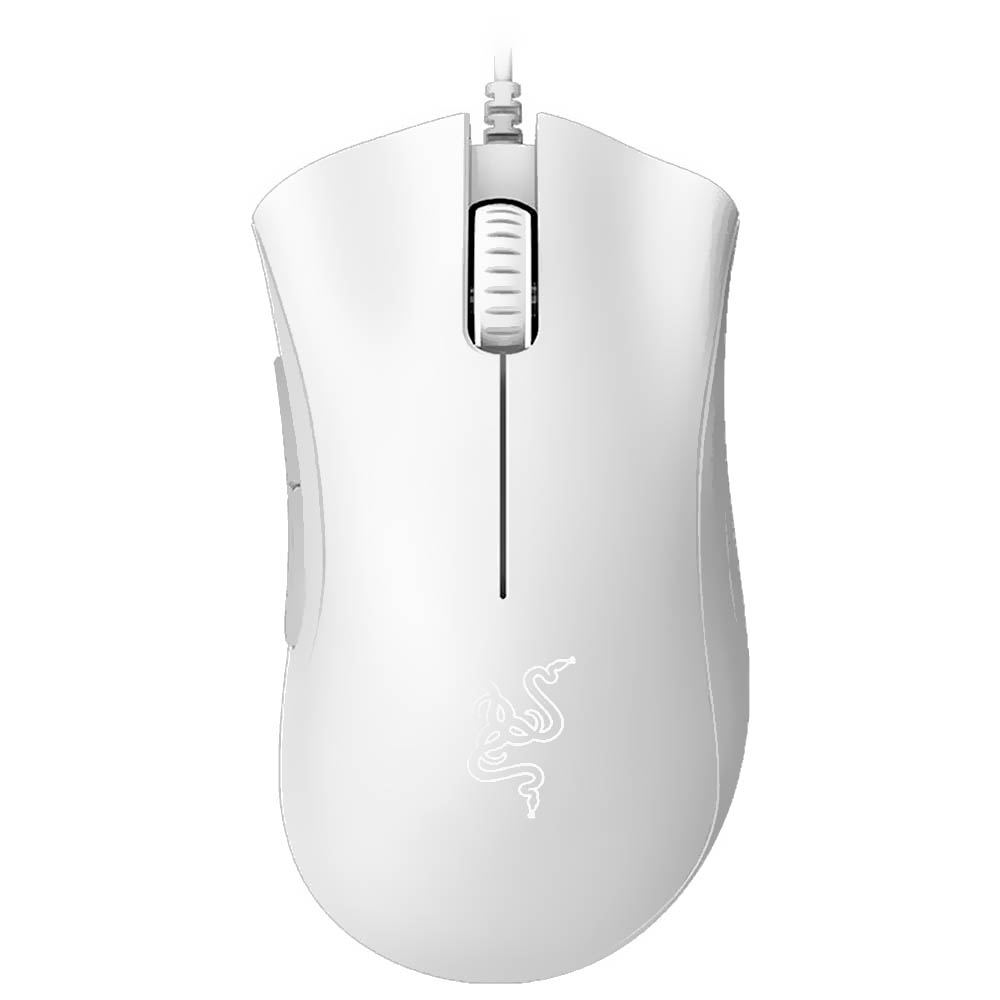 Mouse Gamer Razer Deathadder Essential Ergonomic USB - Branco (RZ01-03850200-R3U1)