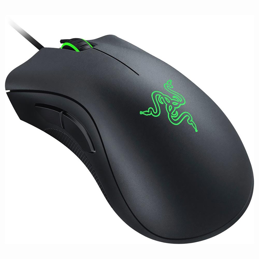 Mouse Gamer Razer Deathadder Essential Ergonomic USB - Preto (RZ01-03850100-R3U1)