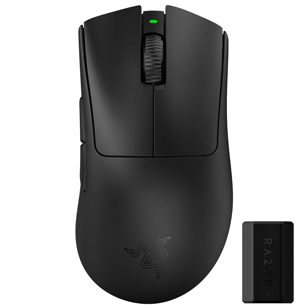 Mouse Gamer Razer Deathadder V3 Pro+ Hyperpolling Wireless - Preto (RZ01-04630300-R3WL)