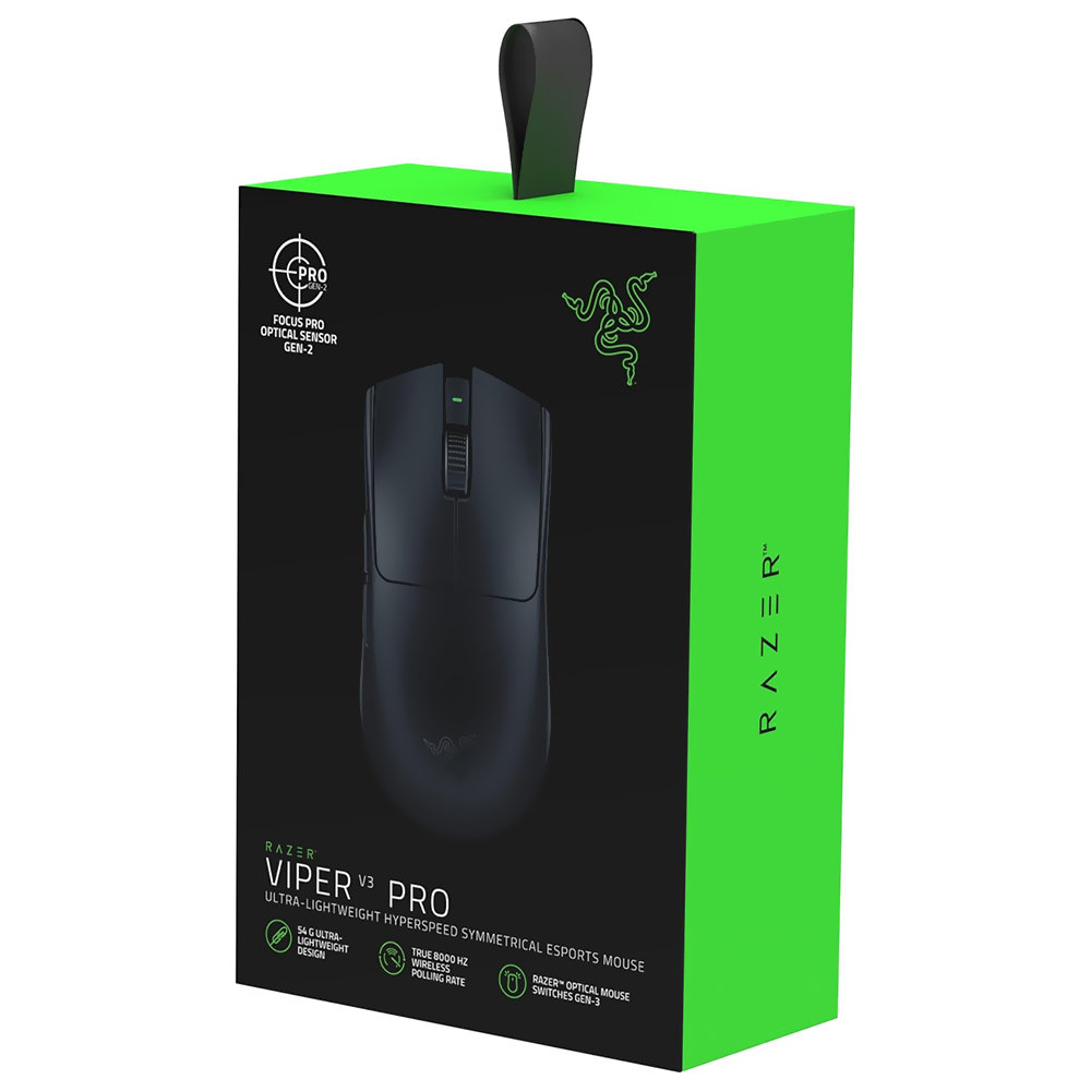 Mouse Gamer Razer Viper V3 Pro Wireless - Preto (RZ01-05120100-R3U1)