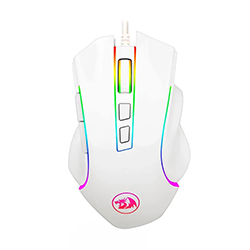 Mouse Gamer Redragon Griffin M607W USB / RGB - Branco
