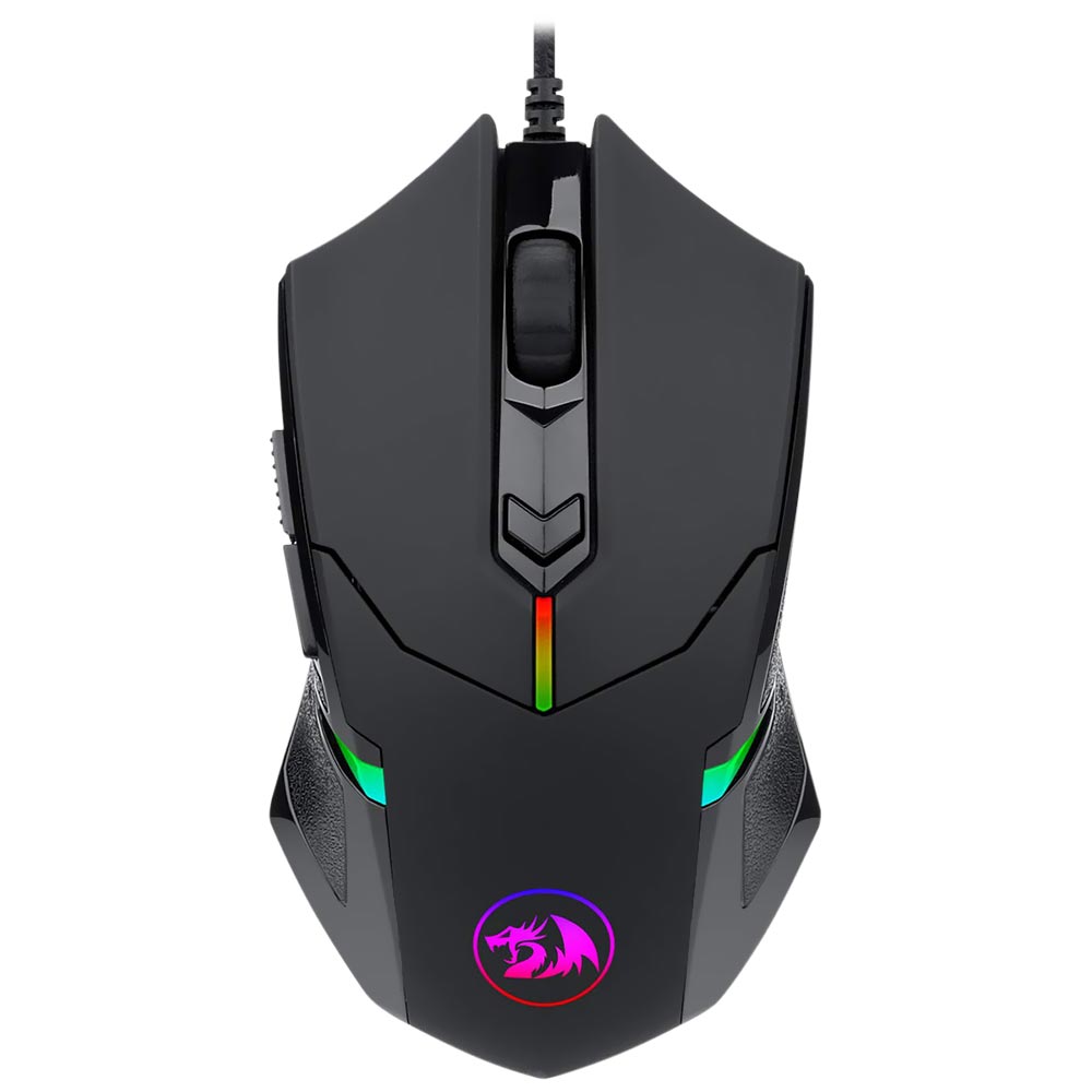 Mouse Gamer Redragon M601 Centrophorus2 USB / RGB - Preto