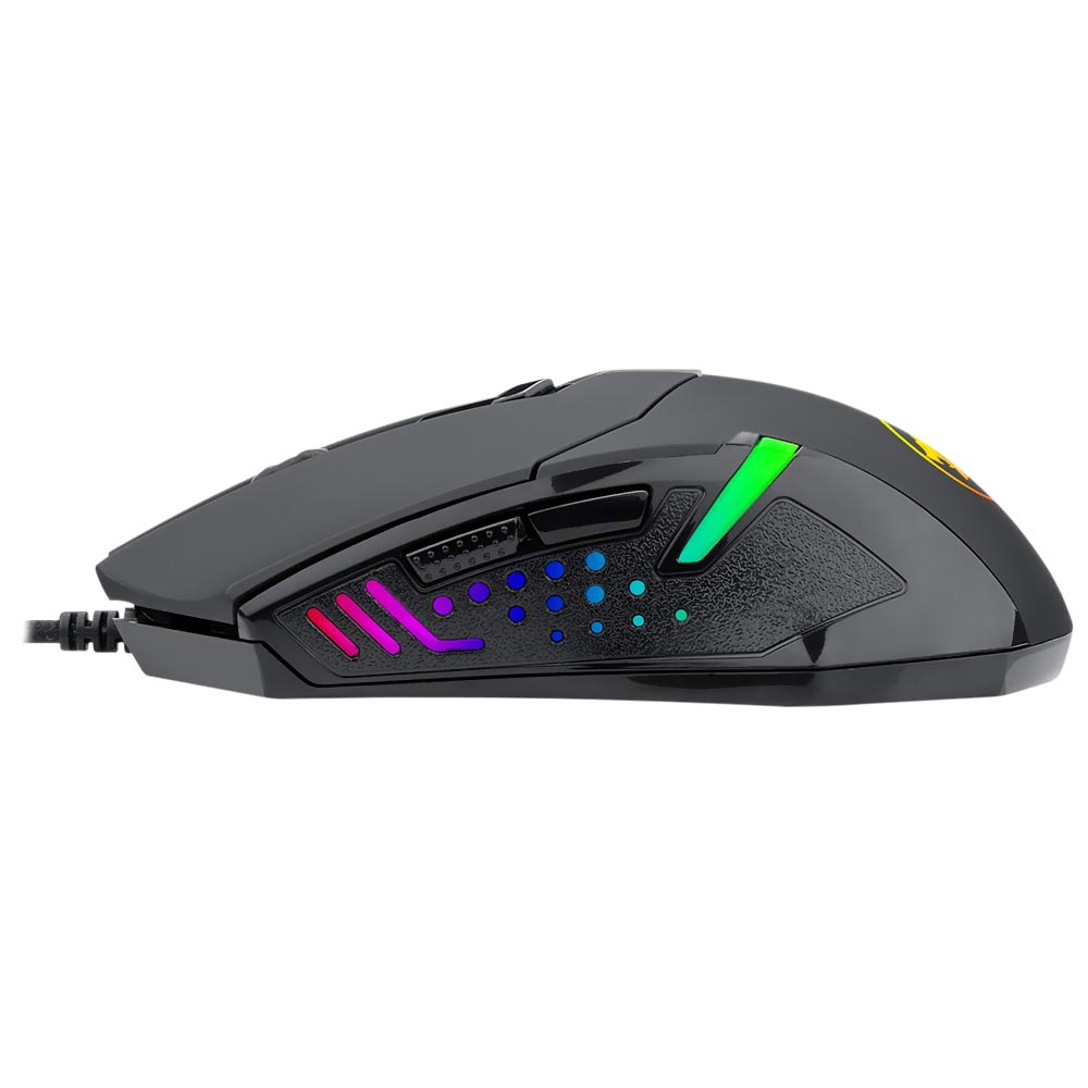 Mouse Gamer Redragon M601 Centrophorus2 USB / RGB - Preto