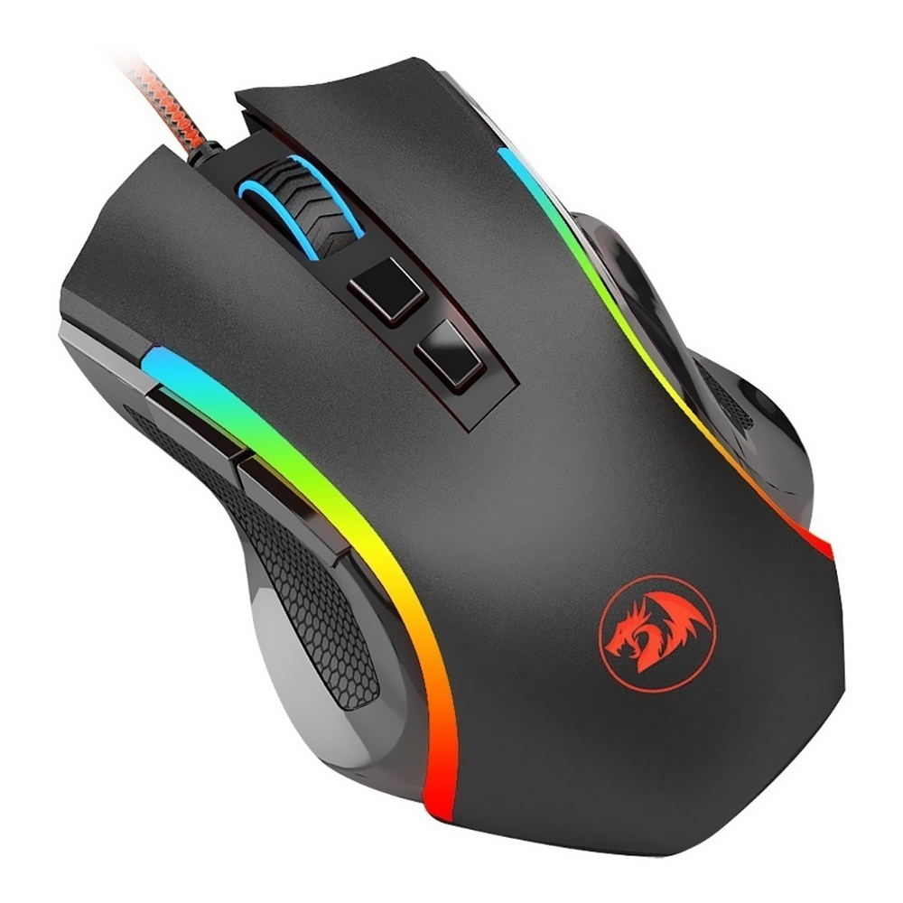 Mouse Gamer Redragon M607 Griffin USB / RGB - Preto