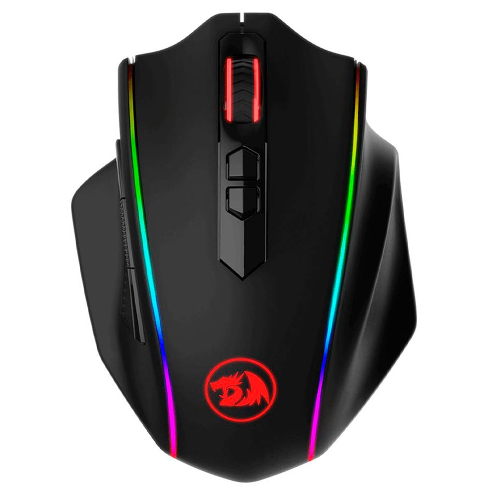 Mouse Gamer Redragon M686RGB Vampire Elite Wireless - Preto