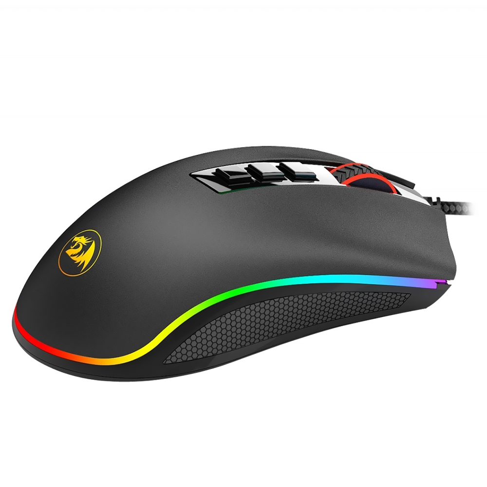 Mouse Gamer Redragon M711RGB Cobra USB / RGB - Preto