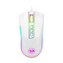 Mouse Gamer Redragon M711W Cobra USB / RGB - Branco