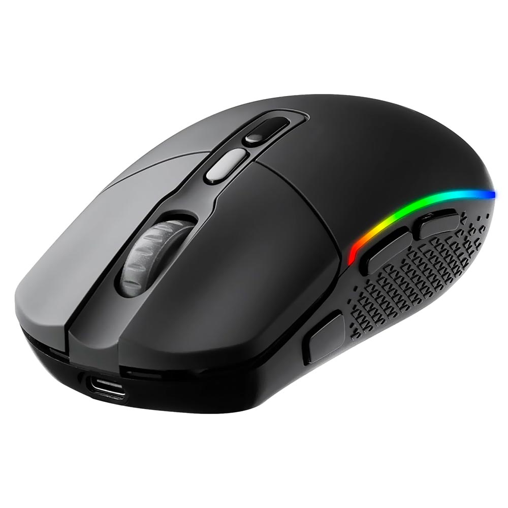 Mouse Gamer Redragon M719RGB-PRO Invader Pro Wireless - Preto