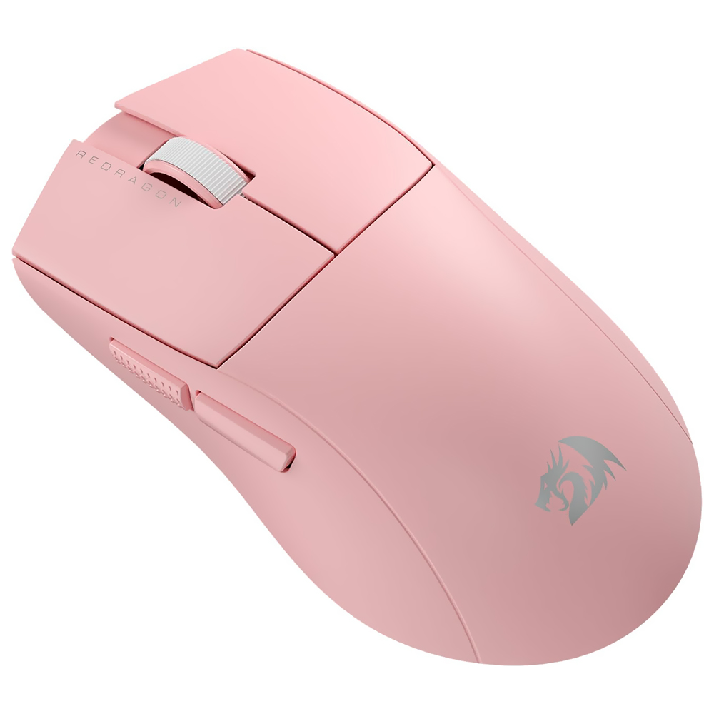 Mouse Gamer Redragon M724P K1NG 1K USB - Rosa