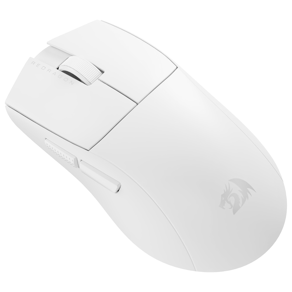 Mouse Gamer Redragon M724W K1NG 1K USB - Branco