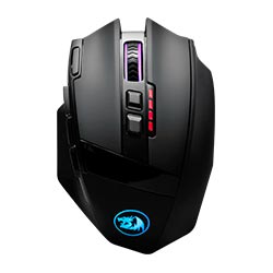 Mouse Gamer Redragon M801P Sniper Pro Wireless / RGB - Preto