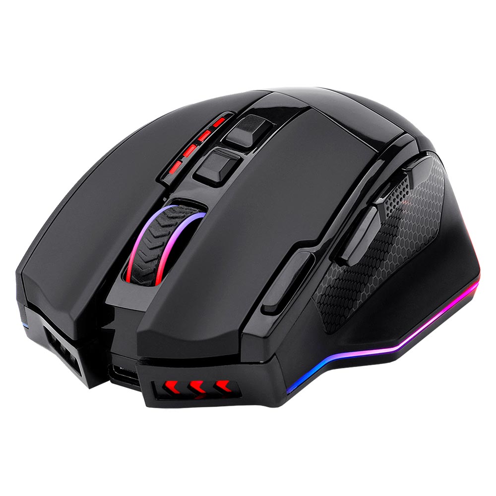 Mouse Gamer Redragon M801P Sniper Pro Wireless / RGB - Preto