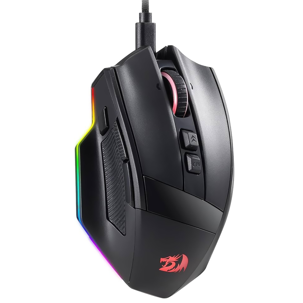 Mouse Gamer Redragon M813RGB-PRO Rind Pro Wireless / RGB - Preto