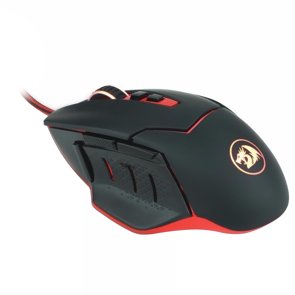 Mouse Gamer Redragon M907 Inspirit2 USB / RGB - Preto