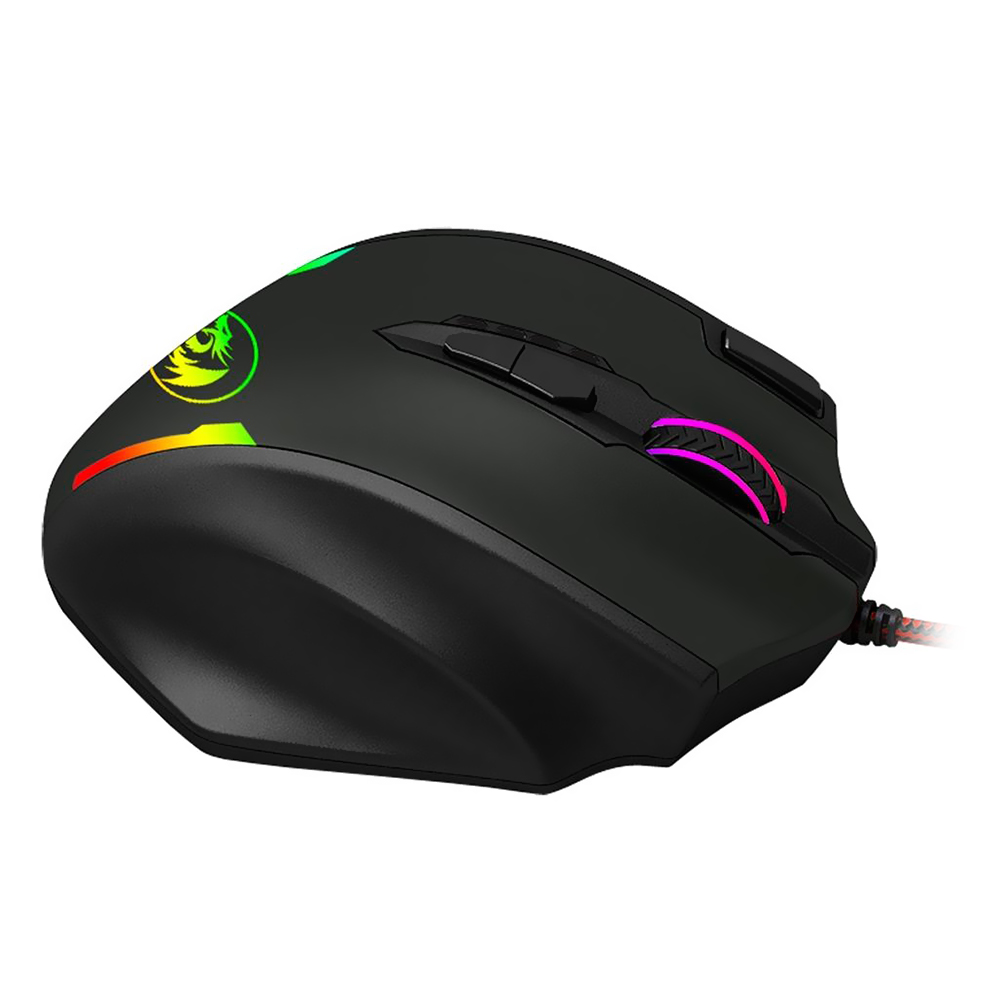 Mouse Gamer Redragon M908 Impact USB / RGB - Preto 