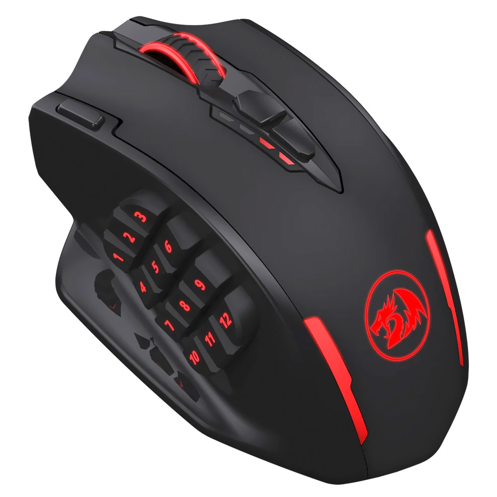 Mouse Gamer Redragon M913 Impact Elite Wireless / RGB - Preto no Paraguai -  Visão Vip Informática - Compras no Paraguai - Loja de Informática