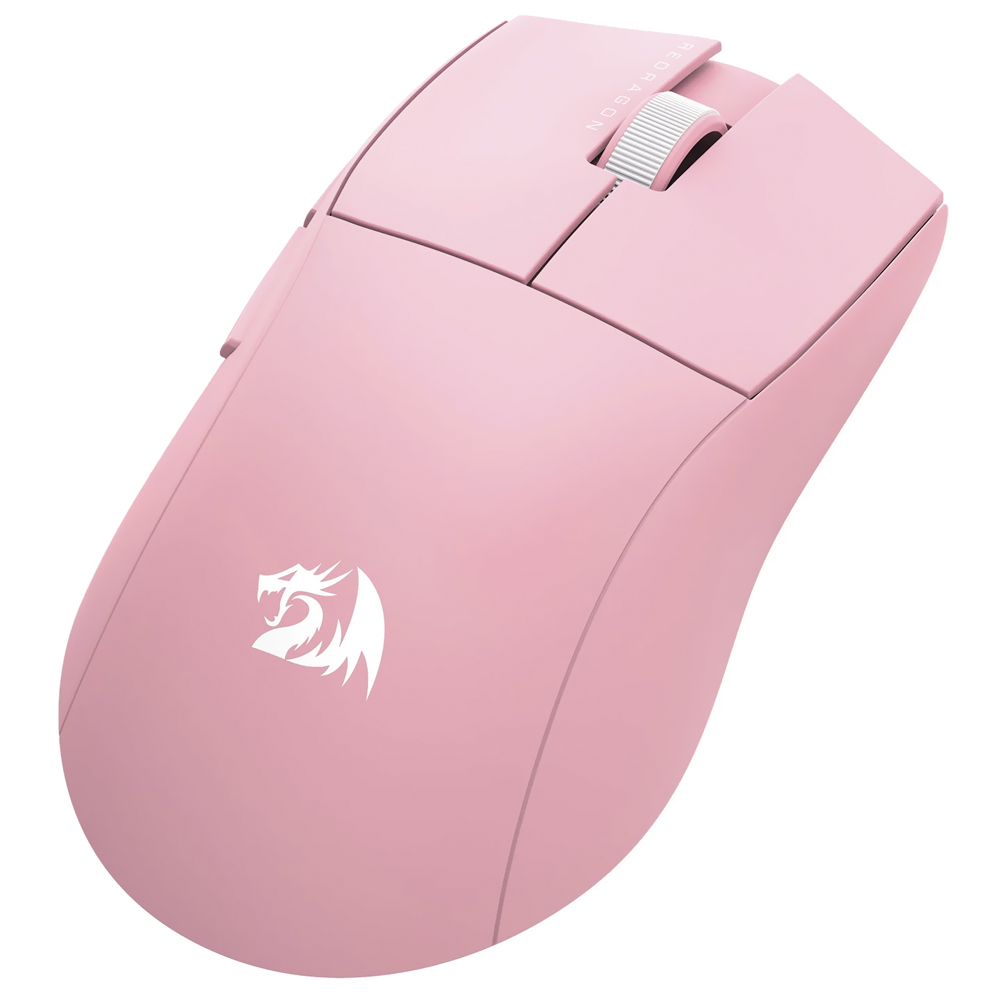 Mouse Gamer Redragon M916P-PRO-1K K1NG Pro Wireless - Rosa