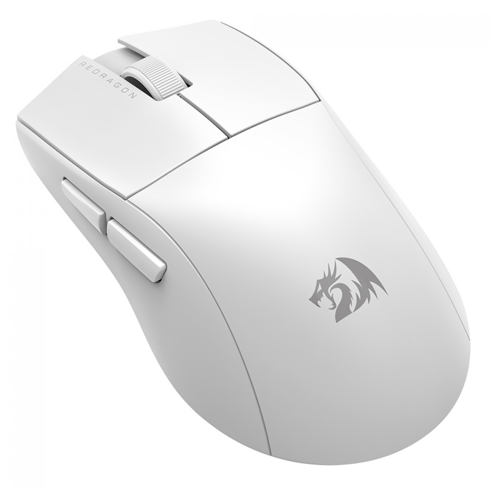 Mouse Gamer Redragon M916W-PRO-4K K1NG 4K Pro Wireless - Branco