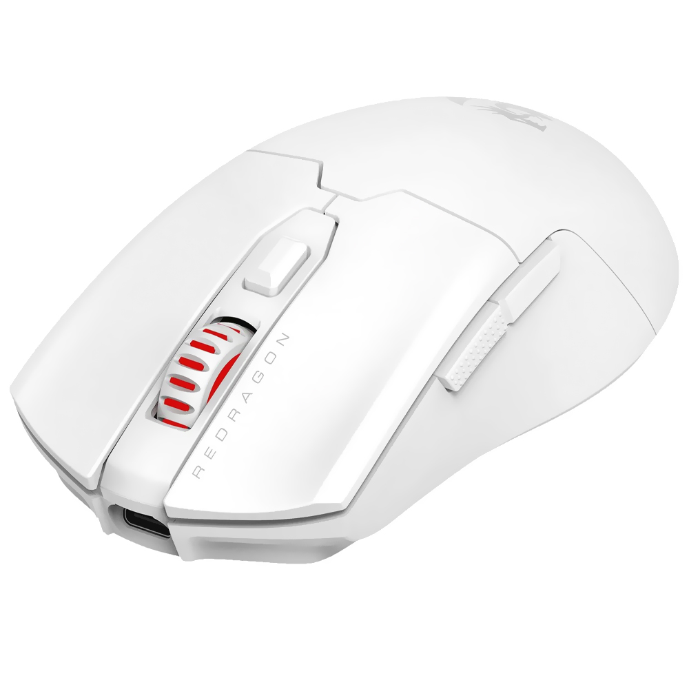 Mouse Gamer Redragon M995W-PRO Fyzu Pro Wireless - Branco
