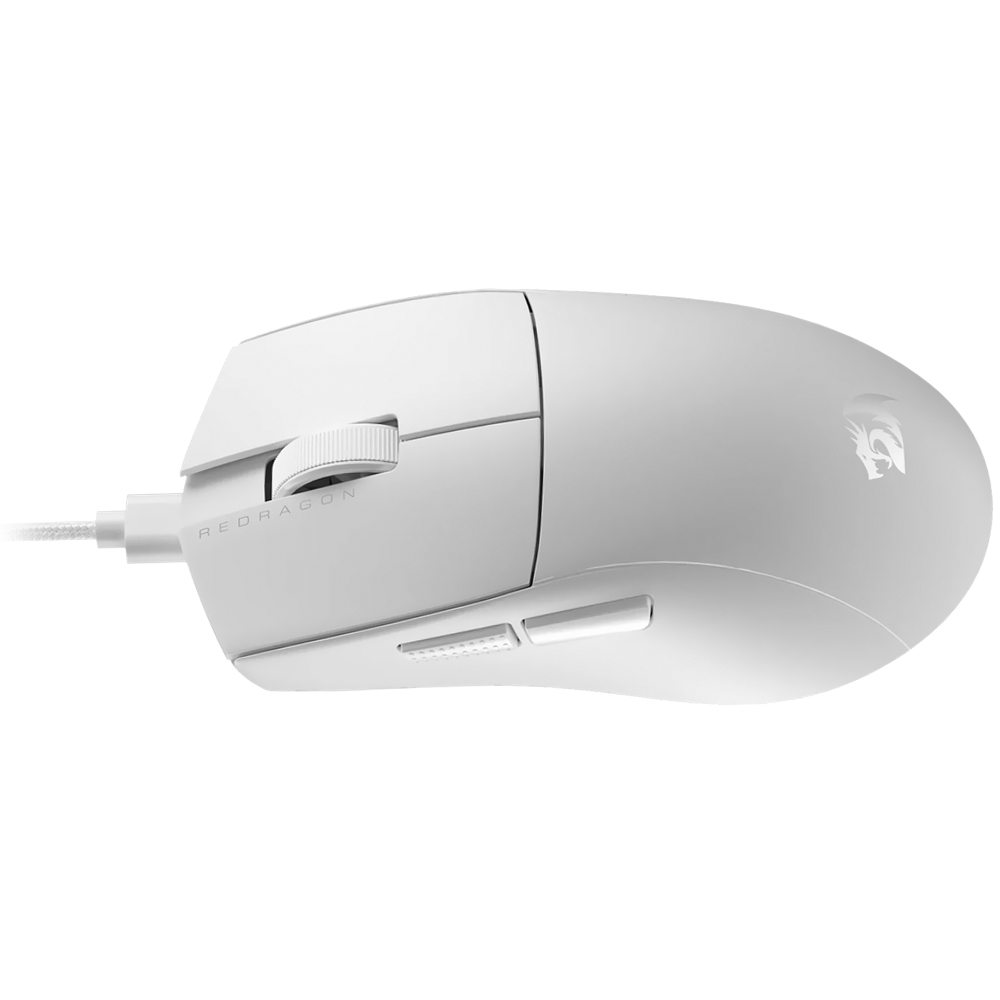 Mouse Gamer Redragon M996W K1NG 8K USB - Branco