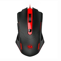 Mouse Gamer Redragon Pegasus M705 USB / LED - Preto / Vermelho