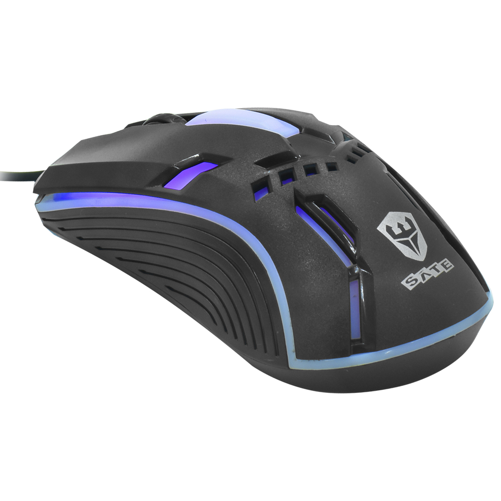 Mouse Gamer Satellite A-561/3D USB / RGB - Preto