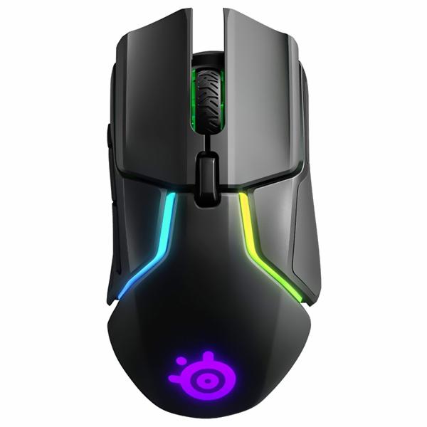 Mouse Gamer Steelseries Rival 650 Wireless / RGB - Preto (62456)