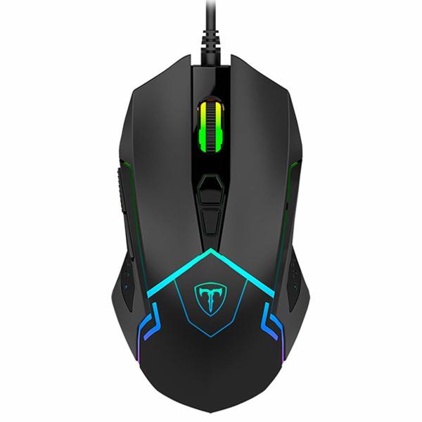 Mouse Gamer T-Dagger Senior T-TGM205 USB/ RGB - Preto