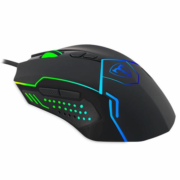 Mouse Gamer T-Dagger Senior T-TGM205 USB/ RGB - Preto