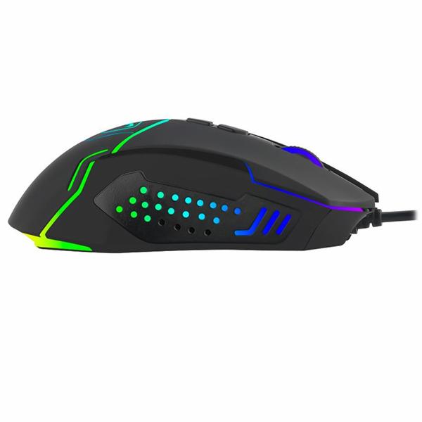Mouse Gamer T-Dagger Senior T-TGM205 USB/ RGB - Preto